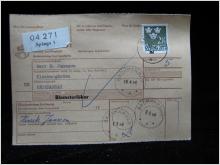Adresskort med stämplat frimärke - 1964 - Spånga till Bäckhammar