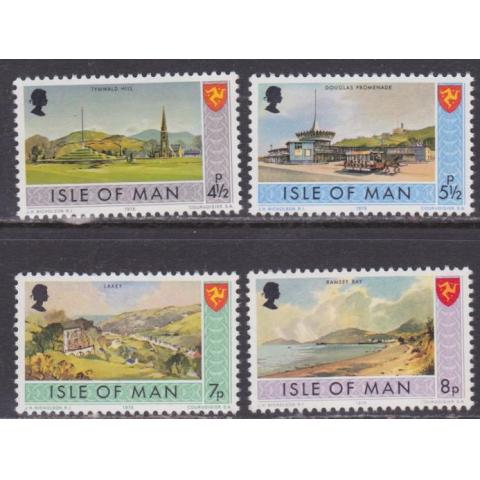 Isle of Man, M 52-3 och 58-9 komplett ** serie.