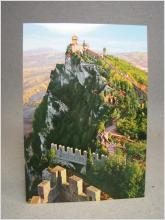 Äldre kort - Vy över andra tornet - San Marino