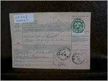 Paketavi med stämplade frimärken - 1964 - Göteborg 11 till Sunne