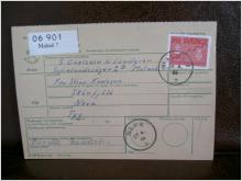 Paketavi med stämplade frimärken - 1964 - Malmö 7 till Neva