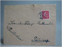 Försändelse med stämplat frimärke - Tresund 10/10 1932