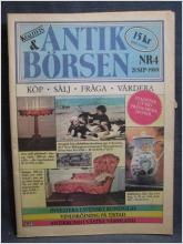 Antikbörsen Nr. 4 September 1989 / Med fina bilder