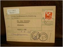 Paketavi med stämplade frimärken - 1967 - Bromma 3 till Mölnbacka