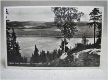 Äldre vykort - Vy från Tännforsens Turiststation 1946
