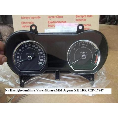 Ny Hastighetsmätare,Varvräknare.MM Jaguar XK 1RS, C2P-17847