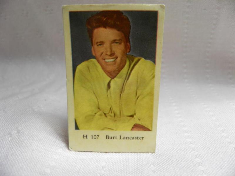 Filmstjärna - H 107 Burt Lancaster
