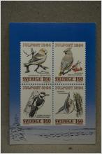 Fåglar - Stockholm 1984 - Fint stämplat