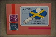 Swedish open Championships Landskrona 85 - Oskrivet fint vykort ofrankerat