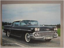  Chevrolet Impala 1958 ... / Fin svensk evenemangstämpel