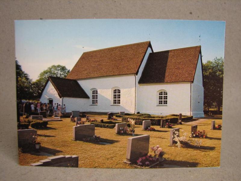 Hjortsberg kyrka - Blekinge = 2 vykort