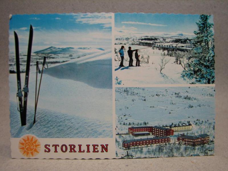 Vykort - Flerbild - Vyer från Storlien - Jämtland 1979