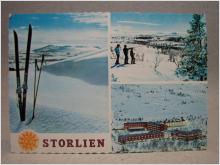 Vykort - Flerbild - Vyer från Storlien - Jämtland 1979