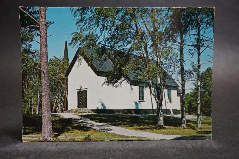 Björkö-Arholma kyrka - Uppsala Stift //  1 äldre vykort