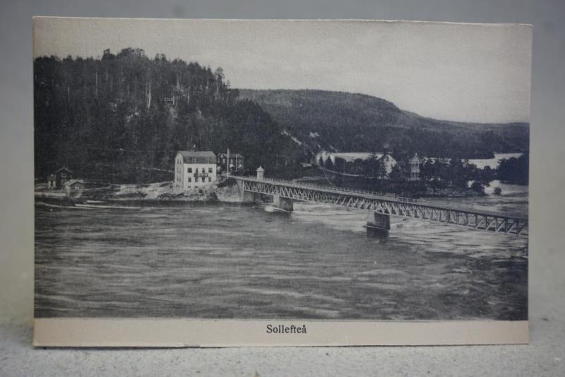 Sollefteå   - Antikt vykort 