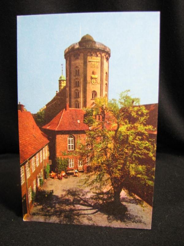 Runde Tårn set fra Regensgården Danmark - Äldre vykort 