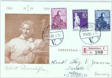 Danmark FDC 1938 17/11 1 st.