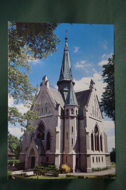 Orlunda kyrka - Linköpings Stift //  2 äldre vykort