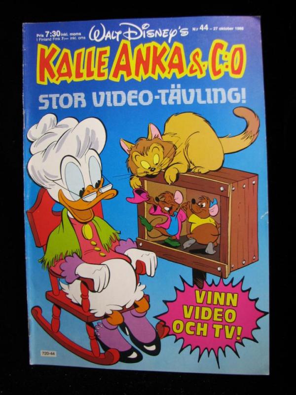 Kalle Anka & C:o 1986 Nr 44