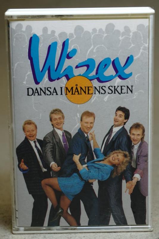 Kassettband -  Wizex Dansa i månssken 1987