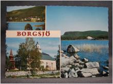 Vykort - Borgsjö - Medelpad