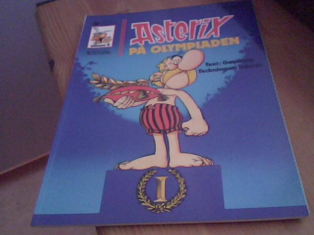 SERIEALBUM: Asterix på Olympiaden album 8.Ny utgåva.Hemmets Journal 1981