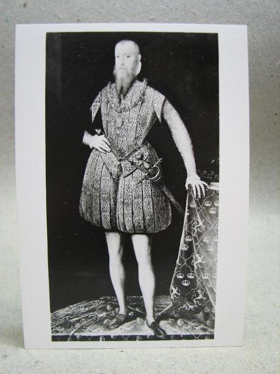 Kung Eric XIV 1533 till 1577 Sverige Oskrivet äldre vykort