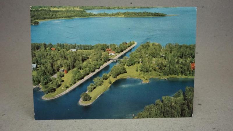 Lemström kanalen Åland Finland 1969 Skrivet