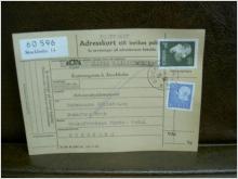 Paketavi med stämplade frimärken - 1962 - Stockholm 14 till Munkfors