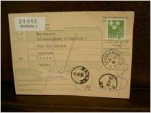 Paketavi med stämplade frimärken - 1964 - Gävle 1 till Sunne