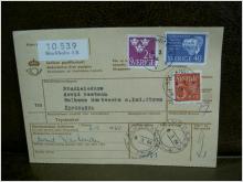 Paketavi med stämplade frimärken - 1964 - Stockholm 4 till Älvsbacka