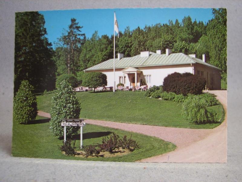 Vykort - Villa Ekeberg - Festvåning - Boxholm