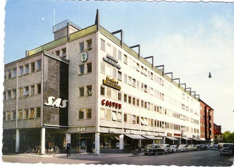  Vykort. Malmö. SAS huset. Datum 1964. ULTRA kort..