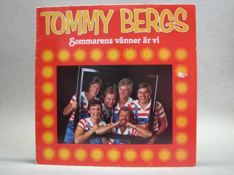 Lp - Tommy Bergs - Sommarens Vänner är Vi 1977
