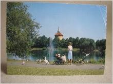 Äldre Vykort - Vid Pildammsparken - Malmö 1985