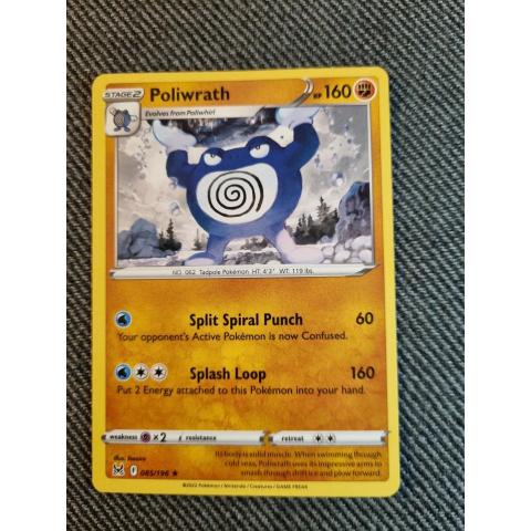  Pokemon lost origin nr 85 Poliwrath