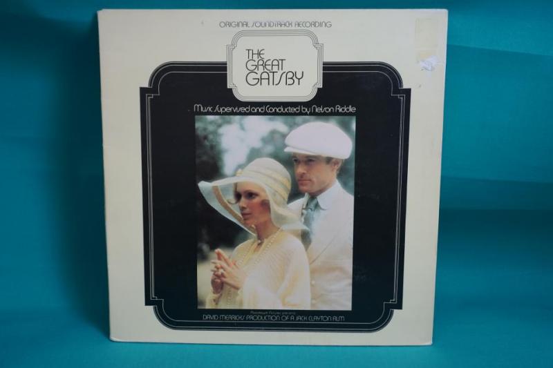 LP - Robert Redford & Mia Farrow - The Great Gatsby