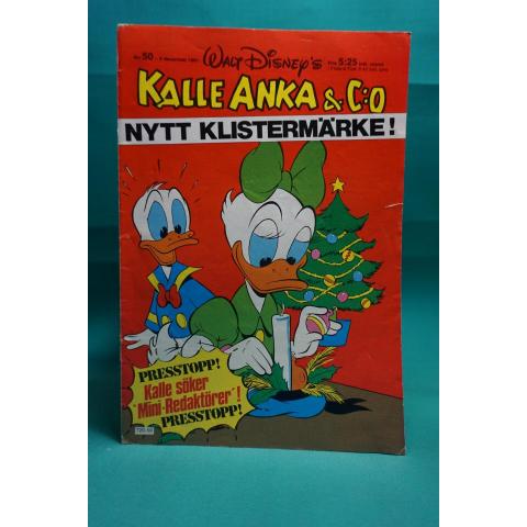 Kalle Anka & Co Nr. 50  1981