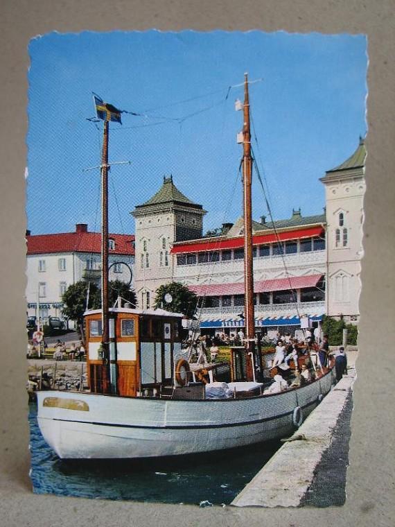 Äldre Vykort - Restaurang Skagerack - Strömstad 1976
