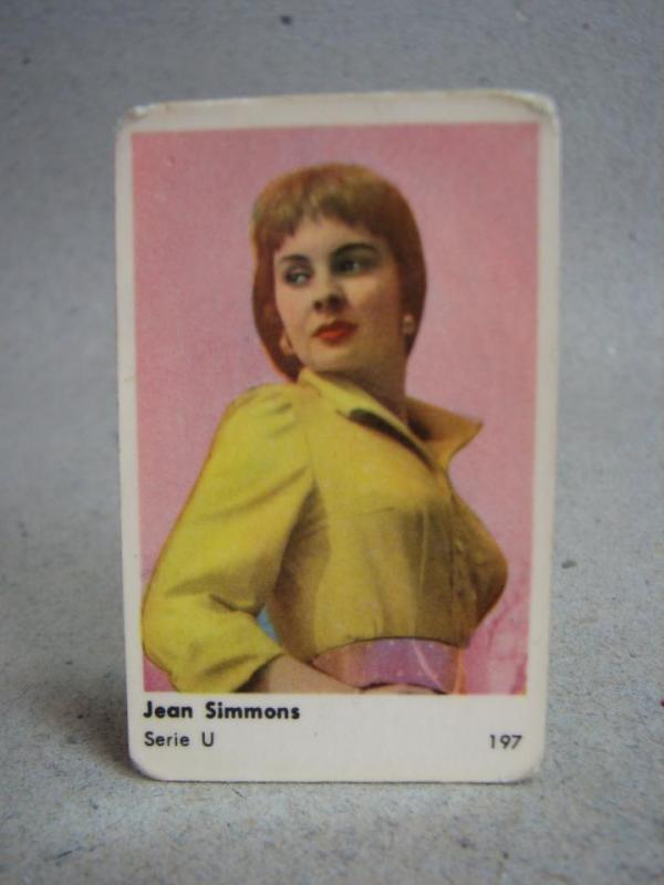 Jean Simmons Gammal Filmstjärna 