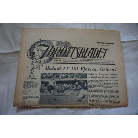 Idrottsbladet  1952 nr  108  - Sporthändelser under 1950-tal