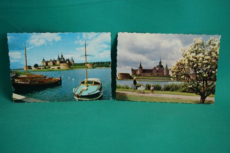 2 vykort - Kalmar  Småland