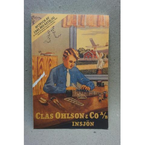 Clas Ohlsson & Co Insjön - Nytryck av 1945 års Katalog