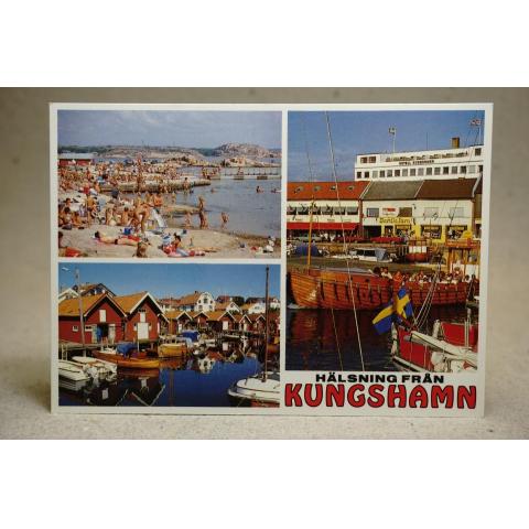 Kungshamn Bohuslän   - oskrivet vykort 