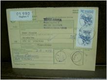 Paketavi med stämplade frimärken - 1972 - Hagfors 1 till Munkfors 2