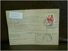 Paketavi med stämplade frimärken - 1962 - Stockholm 7 till Munkfors