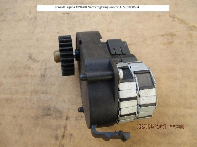 Renault Laguna 1994-00. Värmereglerings motor. # 7701038554