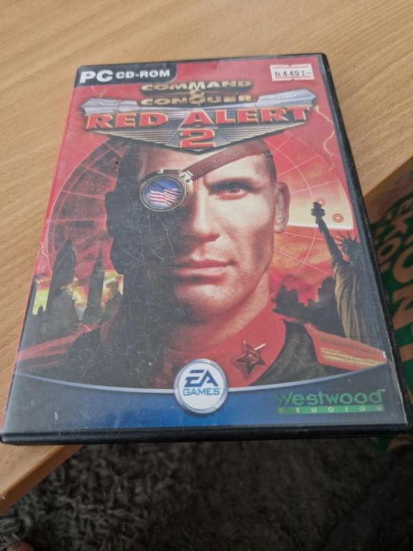 Pc cd rom command conquer red alert 2