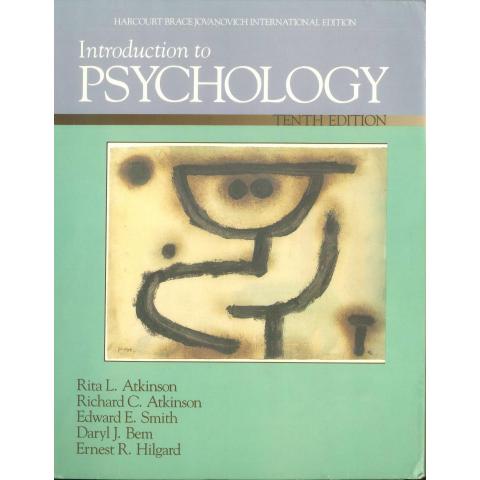 Introduction to Psycology av R.L. Atkinson, R.C. Atkinson