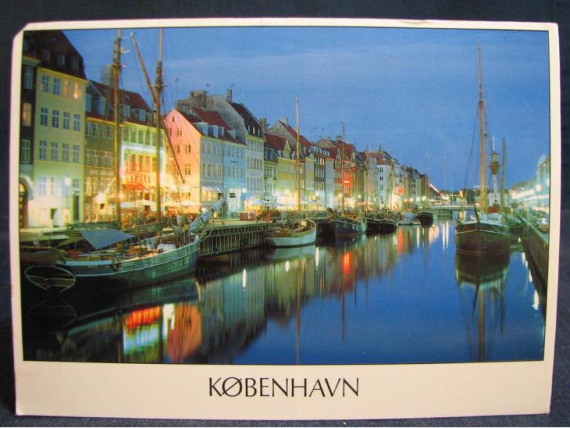 En Krona Auktion - Aftonstämning i Nyhamn - Köpenhamn
